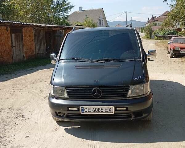 Мерседес Віто 2000 у Сторожинце на Automoto.ua Чорний Мерседес Віто, об'ємом двигуна 2.2 л та пробігом 358 тис. км за 4800 $, фото 6 на Automoto.ua