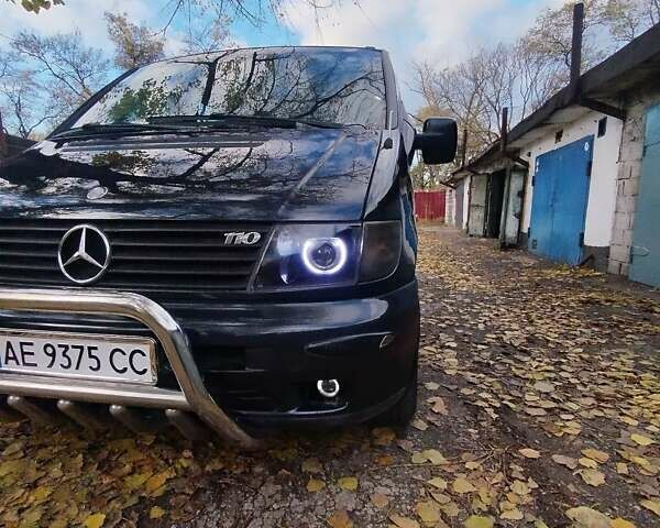 Чорний Мерседес Віто, об'ємом двигуна 2.15 л та пробігом 470 тис. км за 6700 $, фото 5 на Automoto.ua