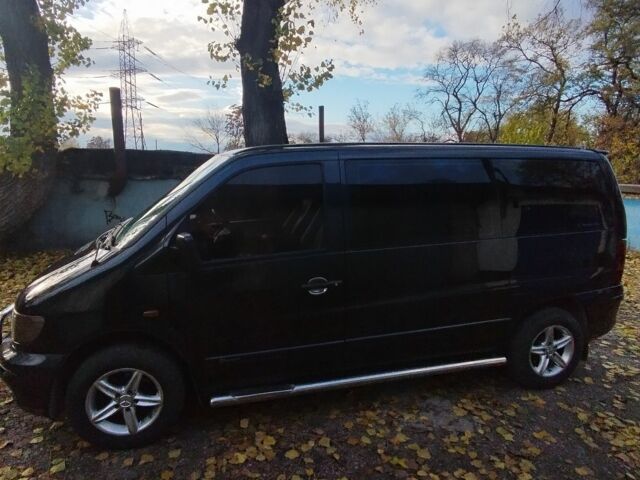 Чорний Мерседес Віто, об'ємом двигуна 2.1 л та пробігом 480 тис. км за 6700 $, фото 6 на Automoto.ua