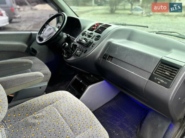 Черный Мерседес Вито, объемом двигателя 2.15 л и пробегом 480 тыс. км за 6300 $, фото 17 на Automoto.ua