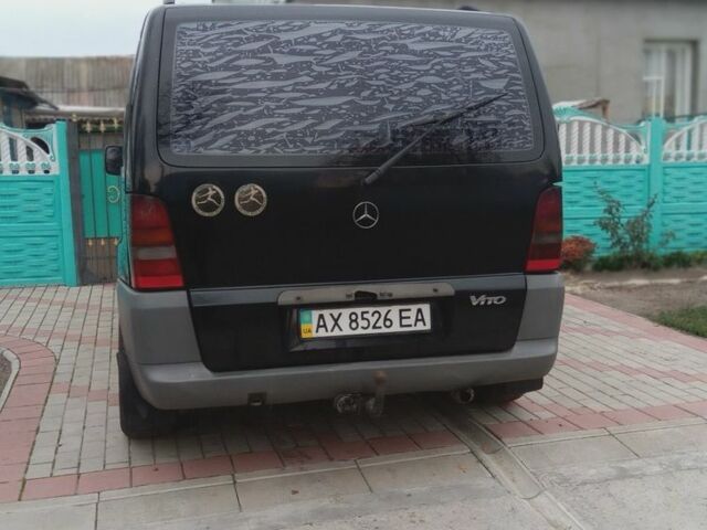 Чорний Мерседес Віто, об'ємом двигуна 2.2 л та пробігом 450 тис. км за 3600 $, фото 3 на Automoto.ua