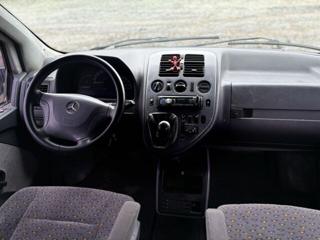 Чорний Мерседес Віто, об'ємом двигуна 2.2 л та пробігом 480 тис. км за 6300 $, фото 21 на Automoto.ua