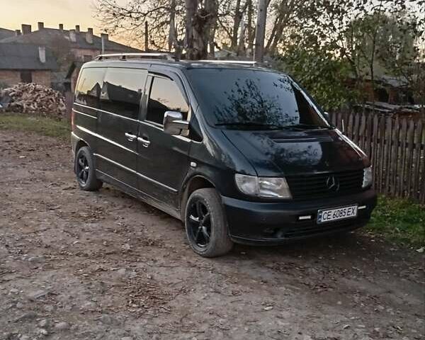 Мерседес Віто 2000 у Сторожинце на Automoto.ua Чорний Мерседес Віто, об'ємом двигуна 2.2 л та пробігом 358 тис. км за 4800 $, фото 17 на Automoto.ua