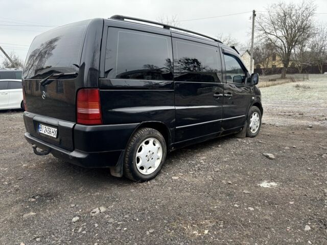 Чорний Мерседес Віто, об'ємом двигуна 2.2 л та пробігом 480 тис. км за 6300 $, фото 5 на Automoto.ua