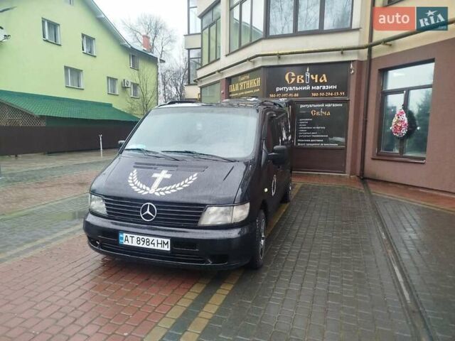 Чорний Мерседес Віто, об'ємом двигуна 2.15 л та пробігом 300 тис. км за 6700 $, фото 2 на Automoto.ua