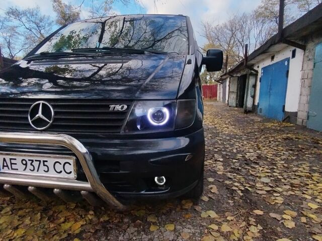 Чорний Мерседес Віто, об'ємом двигуна 2.1 л та пробігом 480 тис. км за 6700 $, фото 1 на Automoto.ua