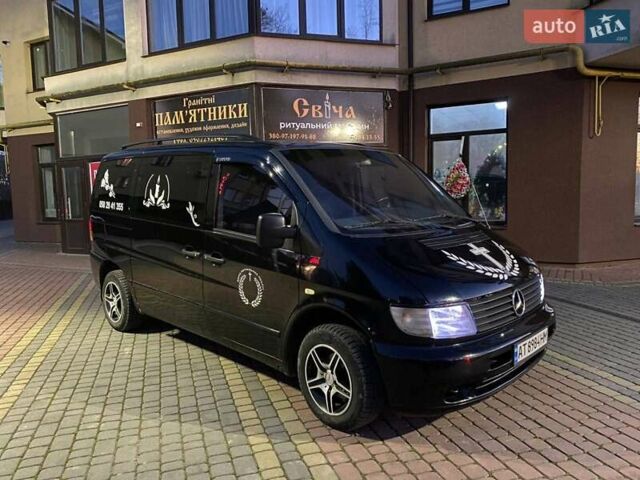 Чорний Мерседес Віто, об'ємом двигуна 2.15 л та пробігом 300 тис. км за 6700 $, фото 1 на Automoto.ua