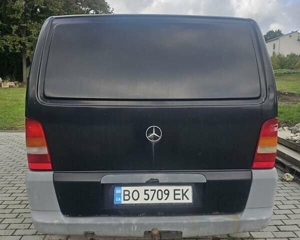 Черный Мерседес Вито, объемом двигателя 2.15 л и пробегом 260 тыс. км за 2161 $, фото 1 на Automoto.ua