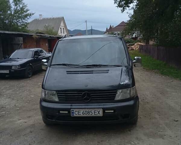 Мерседес Віто 2000 у Сторожинце на Automoto.ua Чорний Мерседес Віто, об'ємом двигуна 2.2 л та пробігом 358 тис. км за 4800 $, фото 11 на Automoto.ua