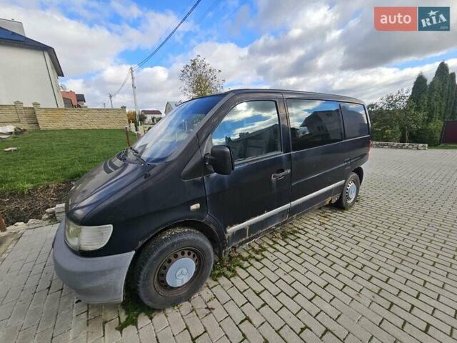 Черный Мерседес Вито, объемом двигателя 2.15 л и пробегом 260 тыс. км за 2161 $, фото 5 на Automoto.ua