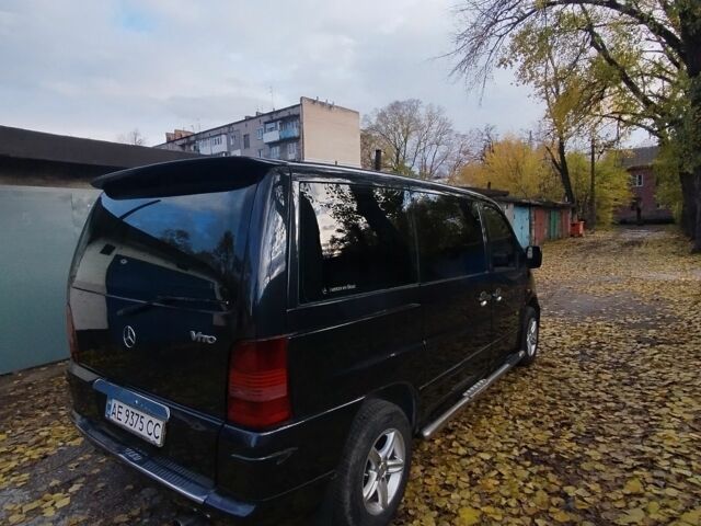 Чорний Мерседес Віто, об'ємом двигуна 2.1 л та пробігом 480 тис. км за 6700 $, фото 5 на Automoto.ua