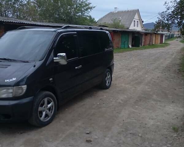 Мерседес Віто 2000 у Сторожинце на Automoto.ua Чорний Мерседес Віто, об'ємом двигуна 2.2 л та пробігом 358 тис. км за 4800 $, фото 10 на Automoto.ua