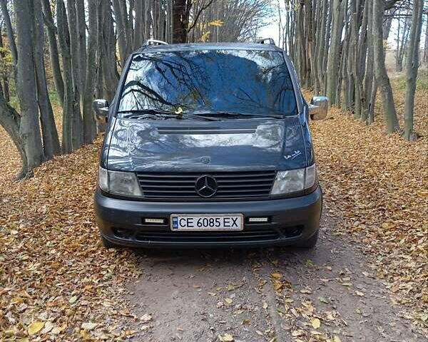 Мерседес Віто 2000 у Сторожинце на Automoto.ua Чорний Мерседес Віто, об'ємом двигуна 2.2 л та пробігом 358 тис. км за 4800 $, фото 23 на Automoto.ua