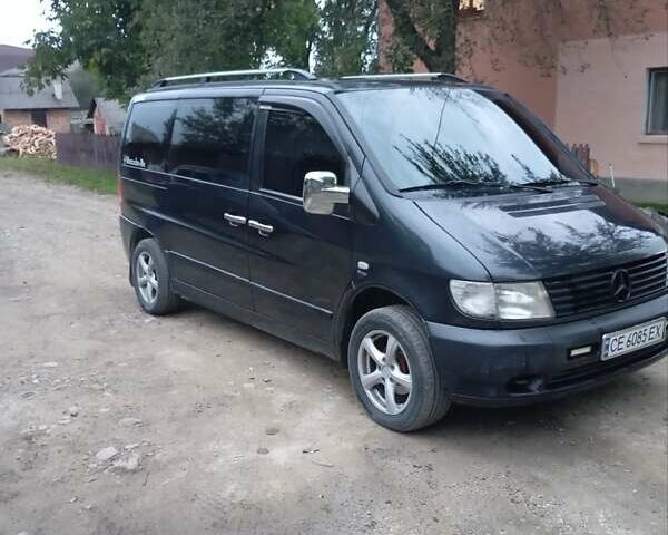 Мерседес Віто 2000 у Сторожинце на Automoto.ua Чорний Мерседес Віто, об'ємом двигуна 2.2 л та пробігом 358 тис. км за 4800 $, фото 14 на Automoto.ua