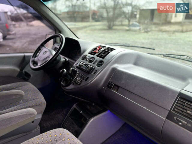 Черный Мерседес Вито, объемом двигателя 2.15 л и пробегом 480 тыс. км за 6300 $, фото 18 на Automoto.ua