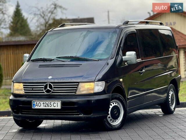 Черный Мерседес Вито, объемом двигателя 2.2 л и пробегом 370 тыс. км за 4699 $, фото 4 на Automoto.ua