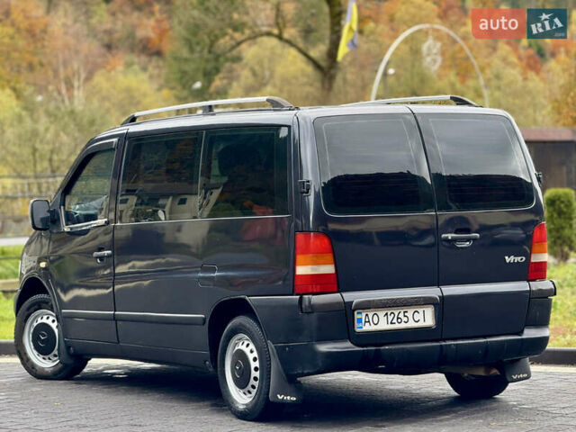 Черный Мерседес Вито, объемом двигателя 2.2 л и пробегом 370 тыс. км за 4699 $, фото 33 на Automoto.ua