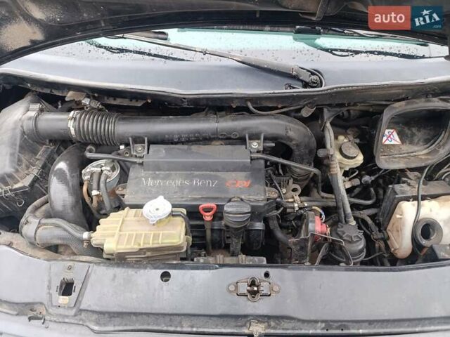 Черный Мерседес Вито, объемом двигателя 2.15 л и пробегом 520 тыс. км за 4950 $, фото 12 на Automoto.ua