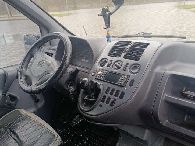 Черный Мерседес Вито, объемом двигателя 2 л и пробегом 340 тыс. км за 2699 $, фото 7 на Automoto.ua