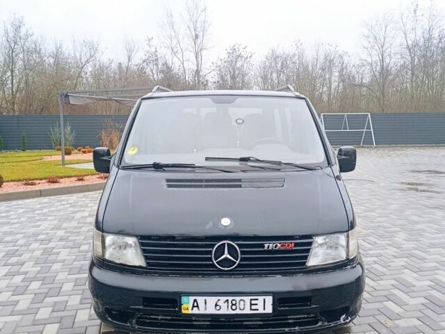 Черный Мерседес Вито, объемом двигателя 2 л и пробегом 340 тыс. км за 2699 $, фото 13 на Automoto.ua