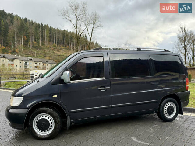 Черный Мерседес Вито, объемом двигателя 2.2 л и пробегом 370 тыс. км за 4699 $, фото 11 на Automoto.ua
