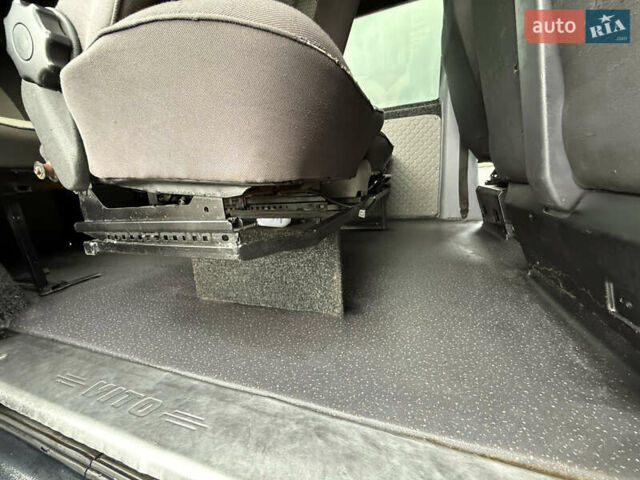 Черный Мерседес Вито, объемом двигателя 2.2 л и пробегом 370 тыс. км за 4699 $, фото 62 на Automoto.ua