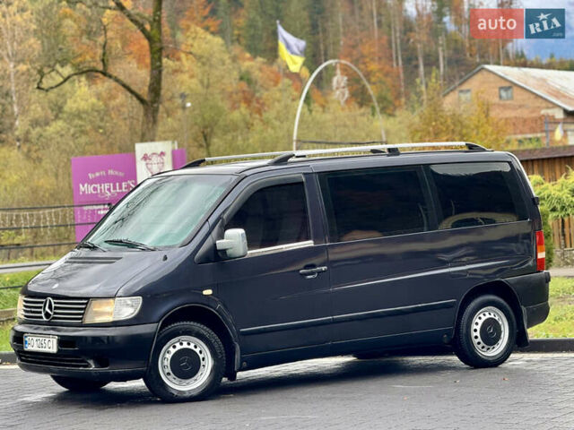 Черный Мерседес Вито, объемом двигателя 2.2 л и пробегом 370 тыс. км за 4699 $, фото 5 на Automoto.ua