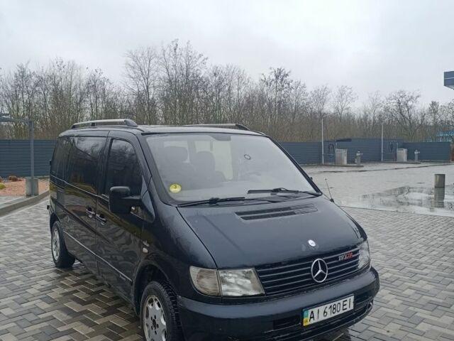 Черный Мерседес Вито, объемом двигателя 2 л и пробегом 340 тыс. км за 2699 $, фото 5 на Automoto.ua