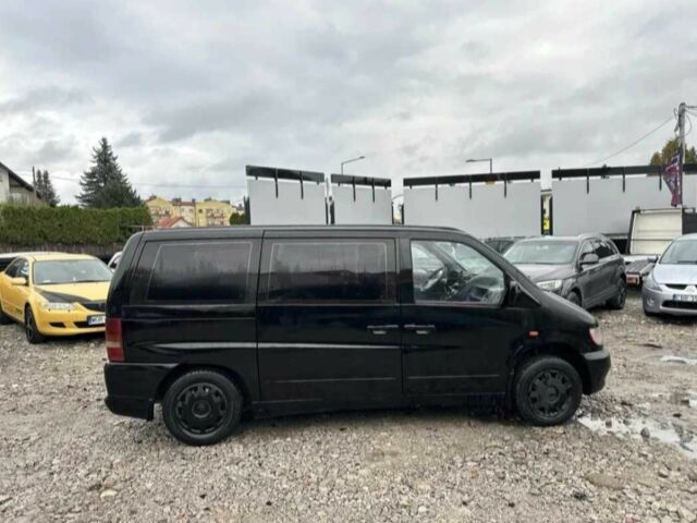 Черный Мерседес Вито, объемом двигателя 2.3 л и пробегом 340 тыс. км за 1900 $, фото 4 на Automoto.ua
