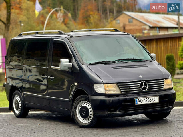 Черный Мерседес Вито, объемом двигателя 2.2 л и пробегом 370 тыс. км за 4699 $, фото 21 на Automoto.ua