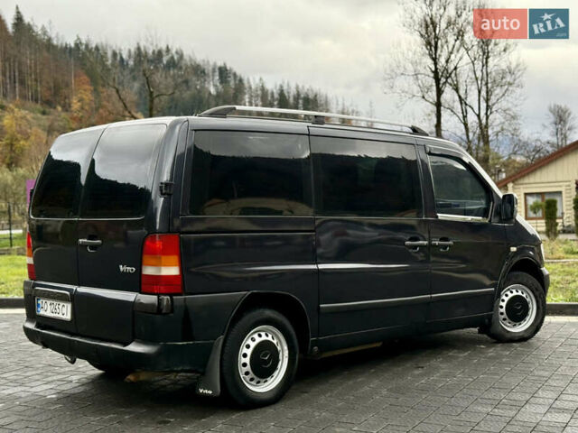 Черный Мерседес Вито, объемом двигателя 2.2 л и пробегом 370 тыс. км за 4699 $, фото 34 на Automoto.ua