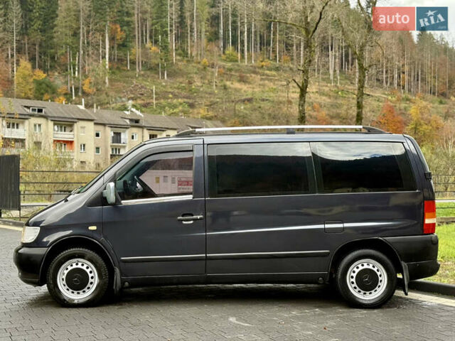 Черный Мерседес Вито, объемом двигателя 2.2 л и пробегом 370 тыс. км за 4699 $, фото 15 на Automoto.ua