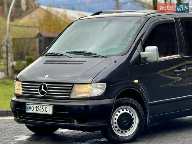 Черный Мерседес Вито, объемом двигателя 2.2 л и пробегом 370 тыс. км за 4699 $, фото 6 на Automoto.ua