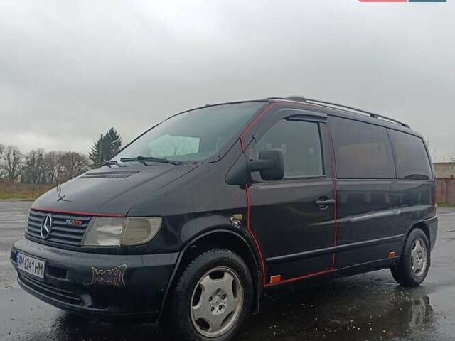 Черный Мерседес Вито, объемом двигателя 2.15 л и пробегом 520 тыс. км за 4950 $, фото 5 на Automoto.ua