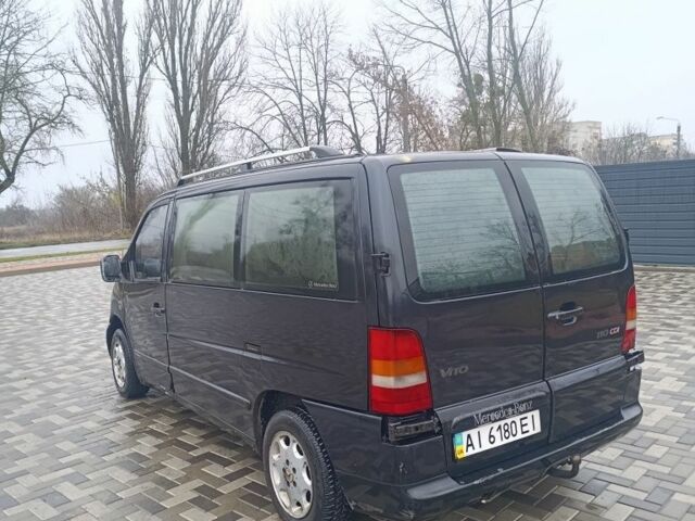 Черный Мерседес Вито, объемом двигателя 2 л и пробегом 340 тыс. км за 2699 $, фото 9 на Automoto.ua