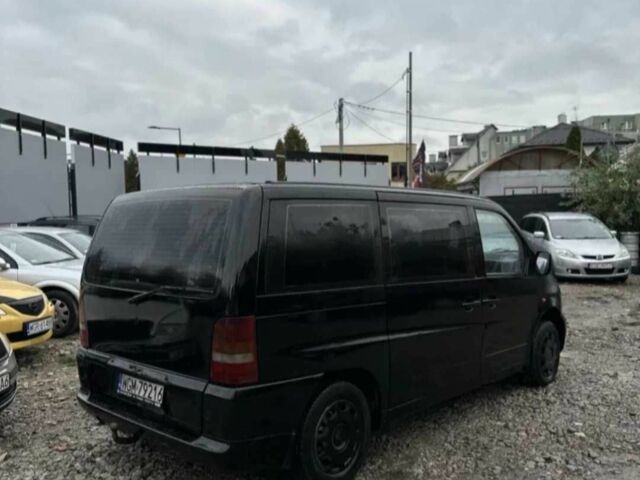 Черный Мерседес Вито, объемом двигателя 2.3 л и пробегом 340 тыс. км за 1900 $, фото 3 на Automoto.ua
