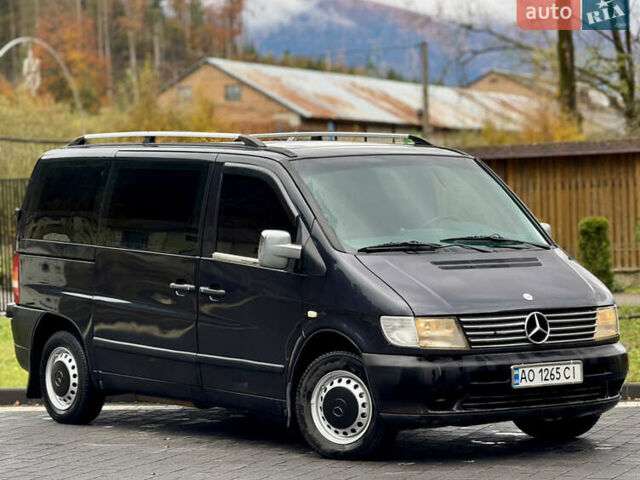 Черный Мерседес Вито, объемом двигателя 2.2 л и пробегом 370 тыс. км за 4699 $, фото 24 на Automoto.ua