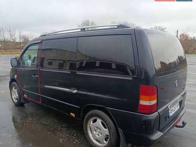 Черный Мерседес Вито, объемом двигателя 2.15 л и пробегом 520 тыс. км за 4950 $, фото 4 на Automoto.ua