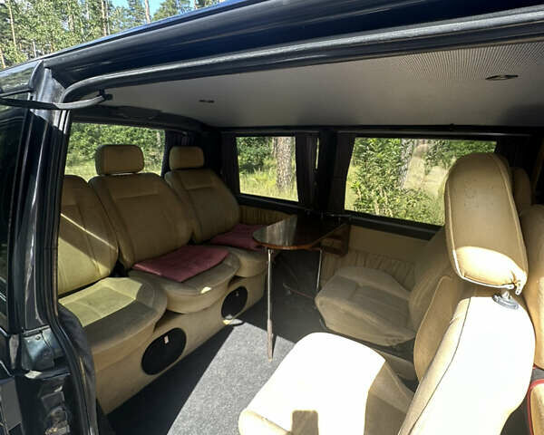 Черный Мерседес Вито, объемом двигателя 2.2 л и пробегом 330 тыс. км за 8000 $, фото 34 на Automoto.ua