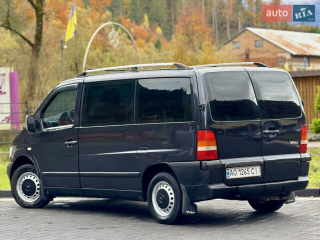 Черный Мерседес Вито, объемом двигателя 2.2 л и пробегом 370 тыс. км за 4699 $, фото 32 на Automoto.ua