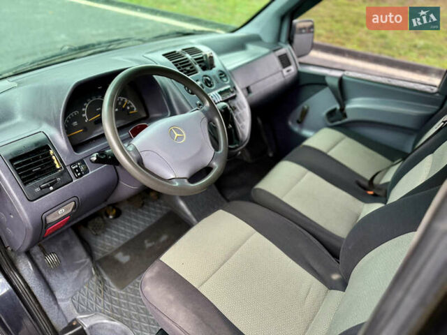 Черный Мерседес Вито, объемом двигателя 2.2 л и пробегом 370 тыс. км за 4699 $, фото 41 на Automoto.ua