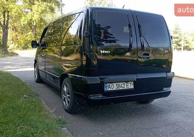 Чорний Мерседес Віто, об'ємом двигуна 2.2 л та пробігом 342 тис. км за 5200 $, фото 9 на Automoto.ua