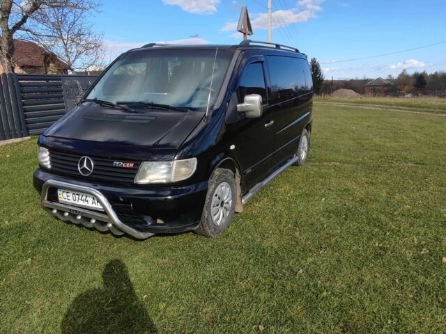 Чорний Мерседес Віто, об'ємом двигуна 0 л та пробігом 391 тис. км за 5200 $, фото 1 на Automoto.ua
