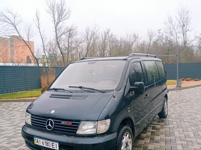 Черный Мерседес Вито, объемом двигателя 2 л и пробегом 340 тыс. км за 2699 $, фото 14 на Automoto.ua