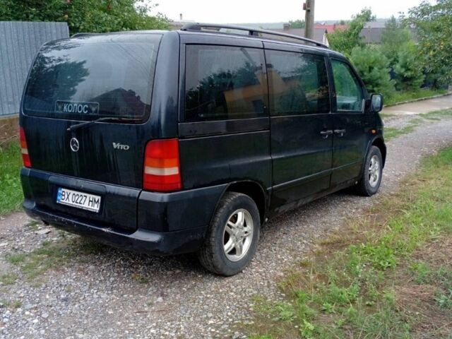 Черный Мерседес Вито, объемом двигателя 2.1 л и пробегом 3 тыс. км за 4900 $, фото 2 на Automoto.ua