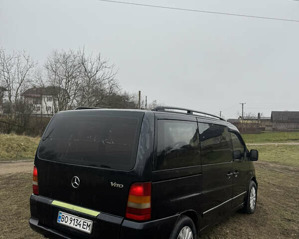 Черный Мерседес Вито, объемом двигателя 2.15 л и пробегом 400 тыс. км за 3700 $, фото 4 на Automoto.ua