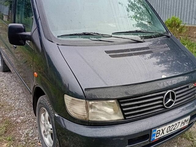 Черный Мерседес Вито, объемом двигателя 2.1 л и пробегом 3 тыс. км за 4900 $, фото 1 на Automoto.ua