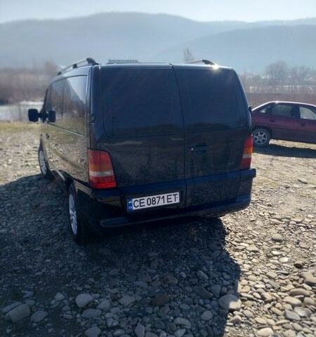 Чорний Мерседес Віто, об'ємом двигуна 2.15 л та пробігом 460 тис. км за 6600 $, фото 3 на Automoto.ua