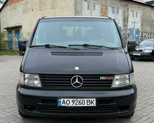 Мерседес Вито 2003 в Черновцах на Automoto.ua Черный Мерседес Вито, объемом двигателя 2.15 л и пробегом 340 тыс. км за 4850 $, фото 7 на Automoto.ua