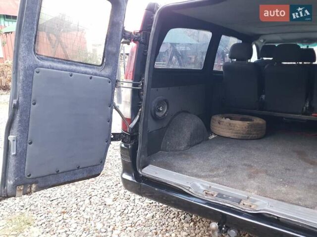 Чорний Мерседес Віто, об'ємом двигуна 2.15 л та пробігом 530 тис. км за 5800 $, фото 38 на Automoto.ua